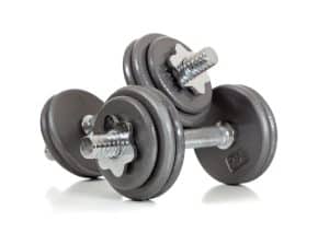 A pair of dumbells