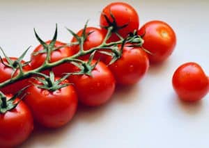 Bunch of cherry tomatoes