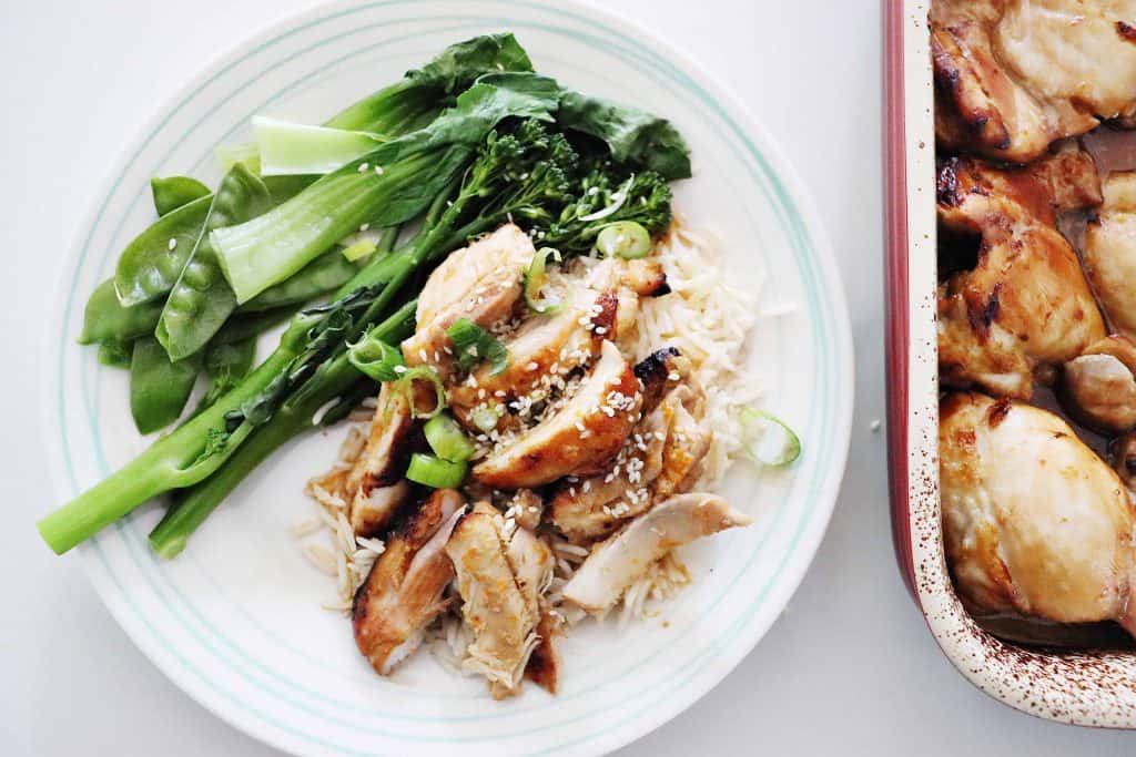 Baked honey soy chicken