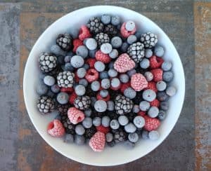Frozen berries